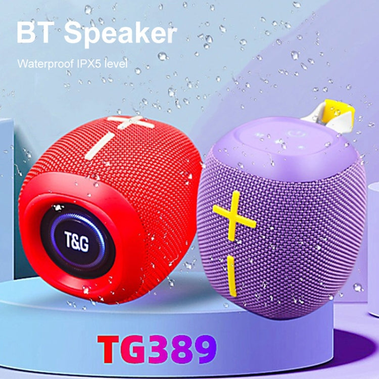 T&G TG-389 Portable Outdoor IPX5 Waterproof Wireless Bluetooth Speaker(Army Green) - HoMEdemic™ 