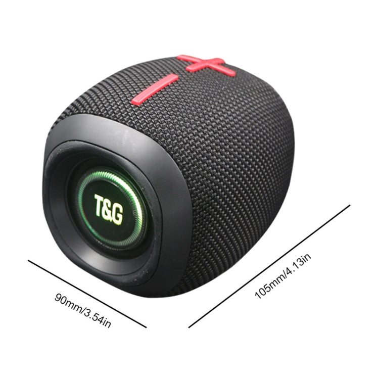 T&G TG-389 Portable Outdoor IPX5 Waterproof Wireless Bluetooth Speaker(Army Green) - HoMEdemic™ 