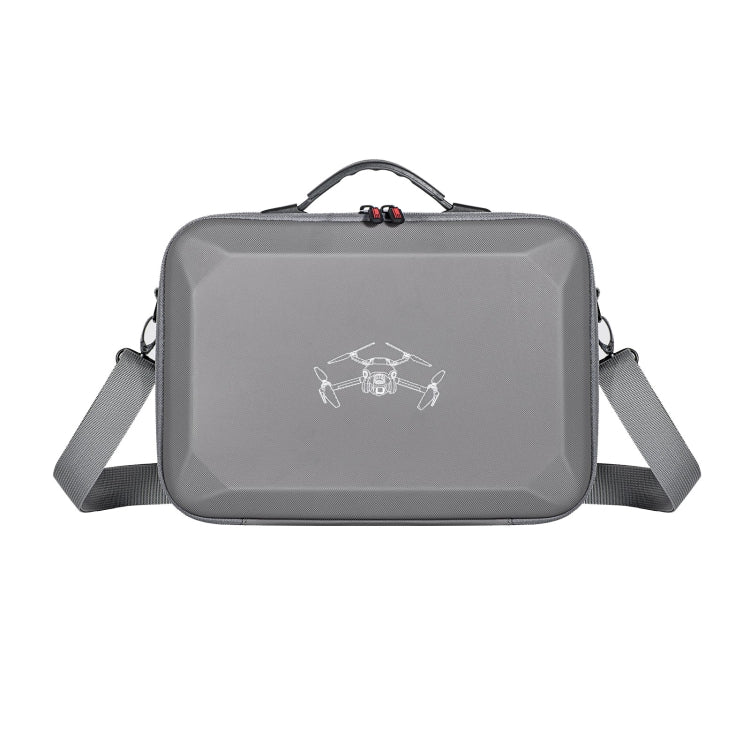 For DJI Mini 4 Pro / RC with Screen Standard STARTRC Shoulder Storage Bag PU Handbag(Grey) - HoMEdemic™ 