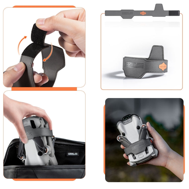 For DJI Mini 4 Pro STARTRC Drone PU Propellers Holder Guard Prop Blade Stabilizer(Grey) - HoMEdemic™ 