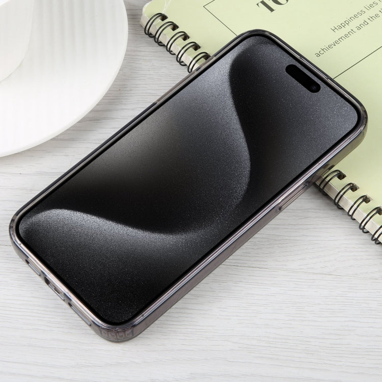 For iPhone 15 Pro Max GEBEI MagSafe Magnetic Transparent Phone Case(Transparent Black) - HoMEdemic™ 