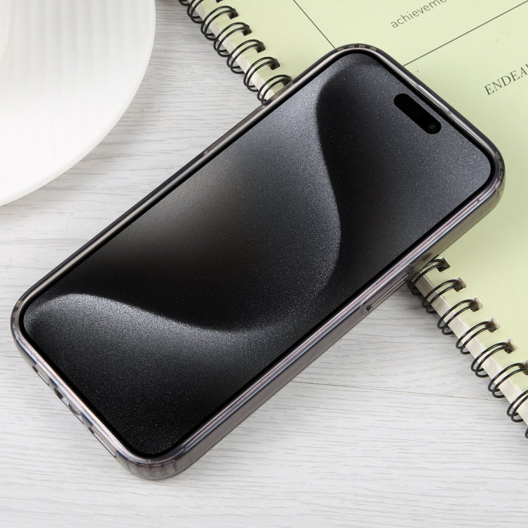 For iPhone 15 Pro GEBEI MagSafe Magnetic Transparent Phone Case(Transparent Black) - HoMEdemic™ 