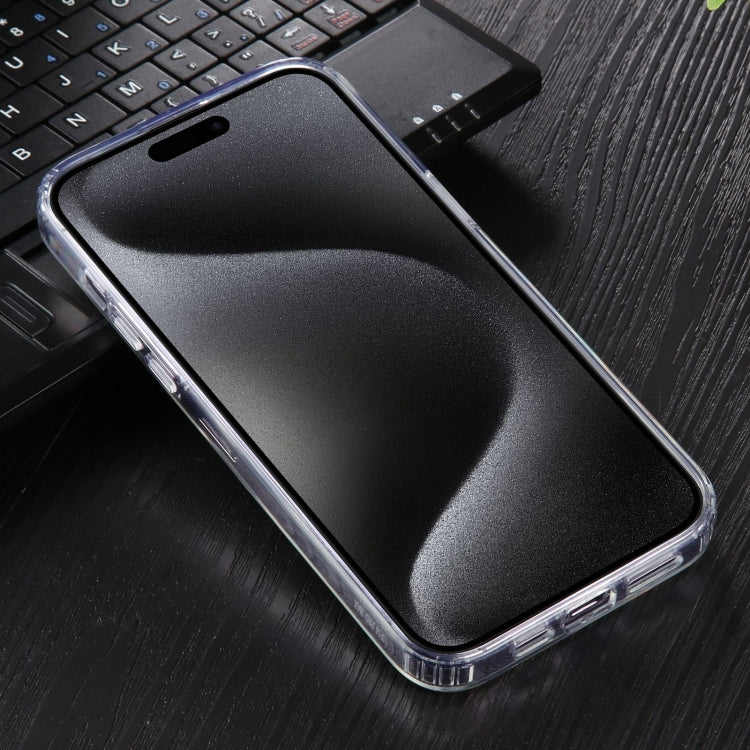 For iPhone 15 Pro Max GEBEI Acrylic Phone Case(Transparent) - HoMEdemic™ 