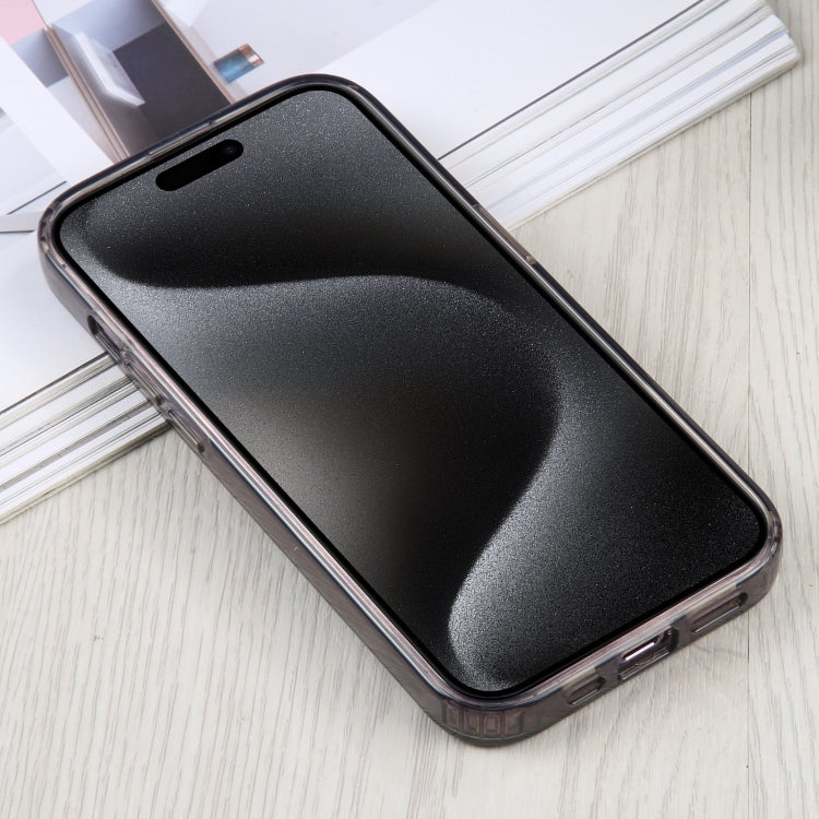 For iPhone 15 Pro Max GEBEI Acrylic Phone Case(Transparent Black) - HoMEdemic™ 