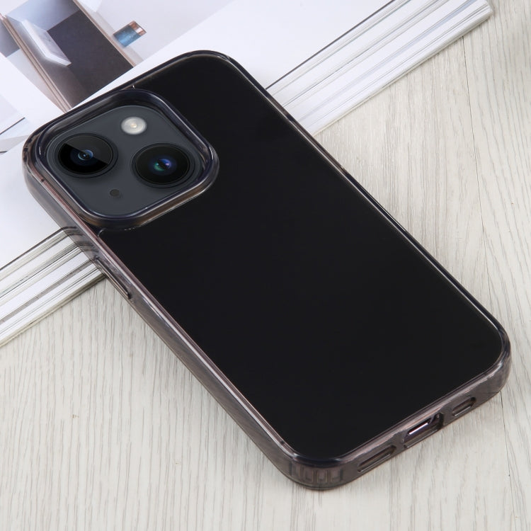 For iPhone 15 Plus GEBEI Acrylic Phone Case(Transparent Black) - HoMEdemic™ 