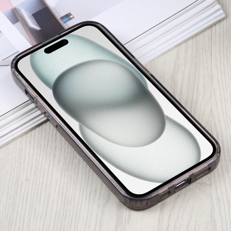 For iPhone 15 Plus GEBEI Acrylic Phone Case(Transparent Black) - HoMEdemic™ 