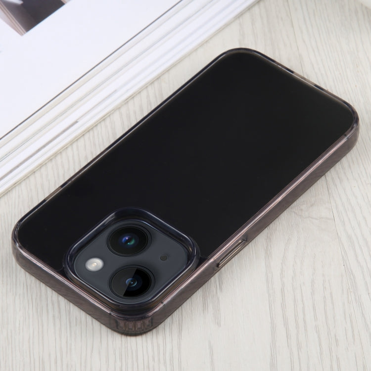 For iPhone 15 Plus GEBEI Acrylic Phone Case(Transparent Black) - HoMEdemic™ 
