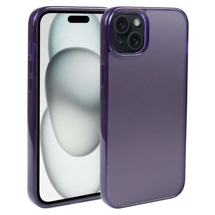 For iPhone 15 Plus GEBEI Acrylic Phone Case(Purple) - HoMEdemic™ 