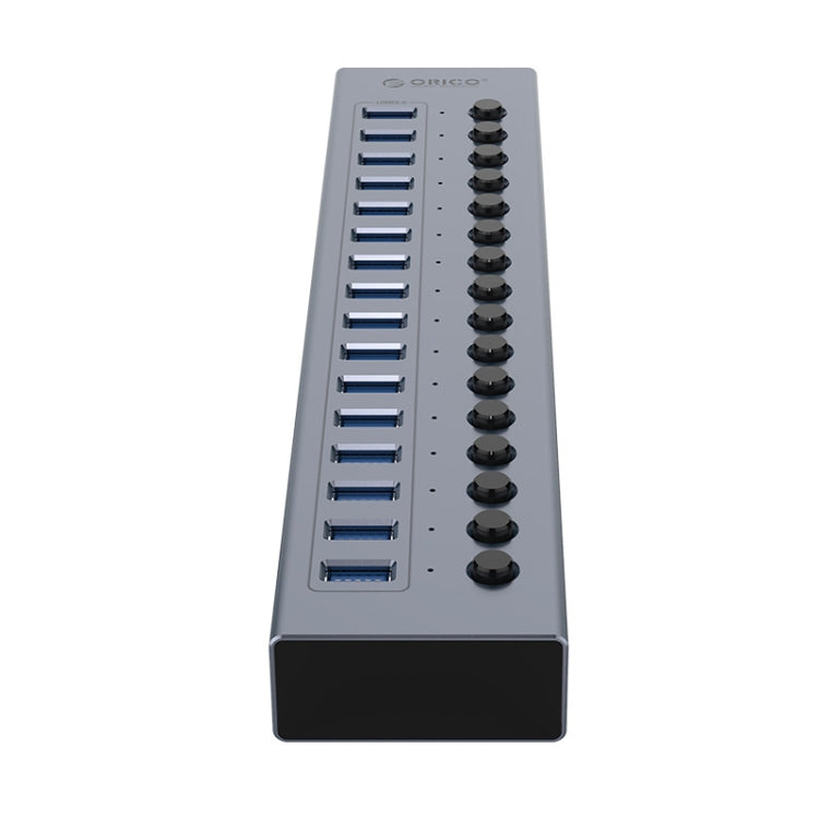 ORICO BT2U3-16AB-GY-BP 16 Ports USB 3.0 HUB with Individual Switches(UK Plug) - HoMEdemic™ 