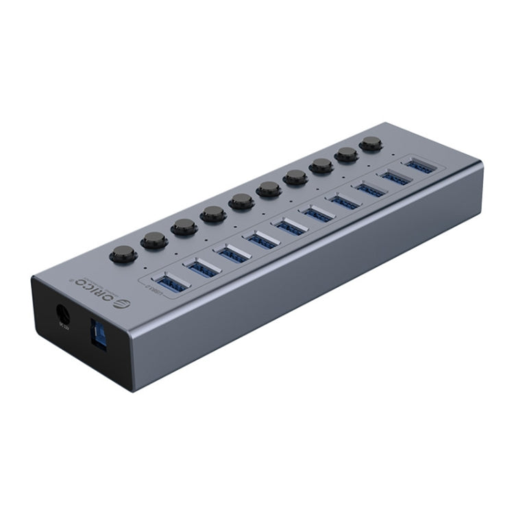 ORICO BT2U3-10AB-GY-BP 10 Ports USB 3.0 HUB with Individual Switches(US Plug) - HoMEdemic™ 