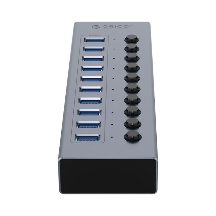 ORICO BT2U3-10AB-GY-BP 10 Ports USB 3.0 HUB with Individual Switches(EU Plug) - HoMEdemic™ 