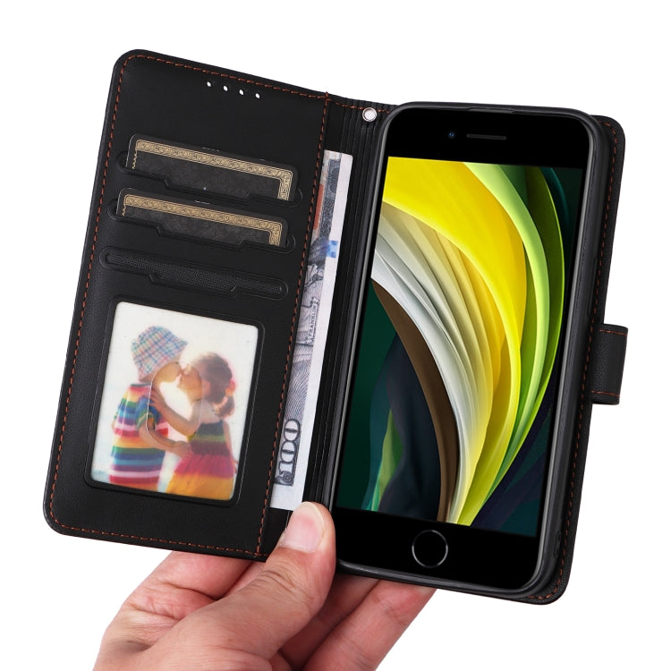 For iPhone 6 / 7 / 8 BETOPNICE BN-005 2 in 1 Detachable Imitate Genuine Leather Phone Case(Black) - HoMEdemic™ 