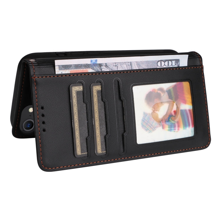 For iPhone 6 / 7 / 8 BETOPNICE BN-005 2 in 1 Detachable Imitate Genuine Leather Phone Case(Black) - HoMEdemic™ 
