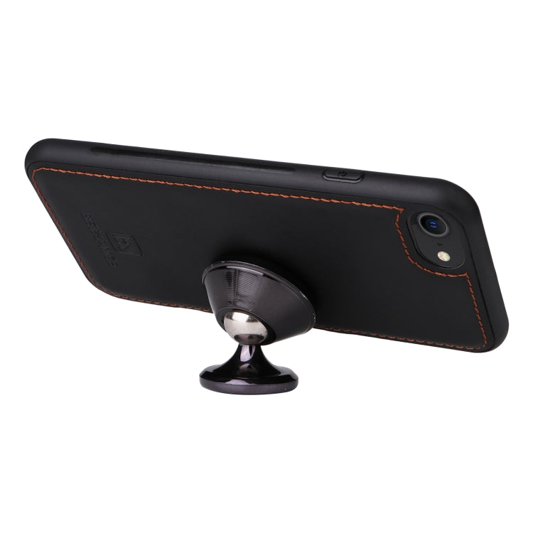 For iPhone 6 / 7 / 8 BETOPNICE BN-005 2 in 1 Detachable Imitate Genuine Leather Phone Case(Black) - HoMEdemic™ 