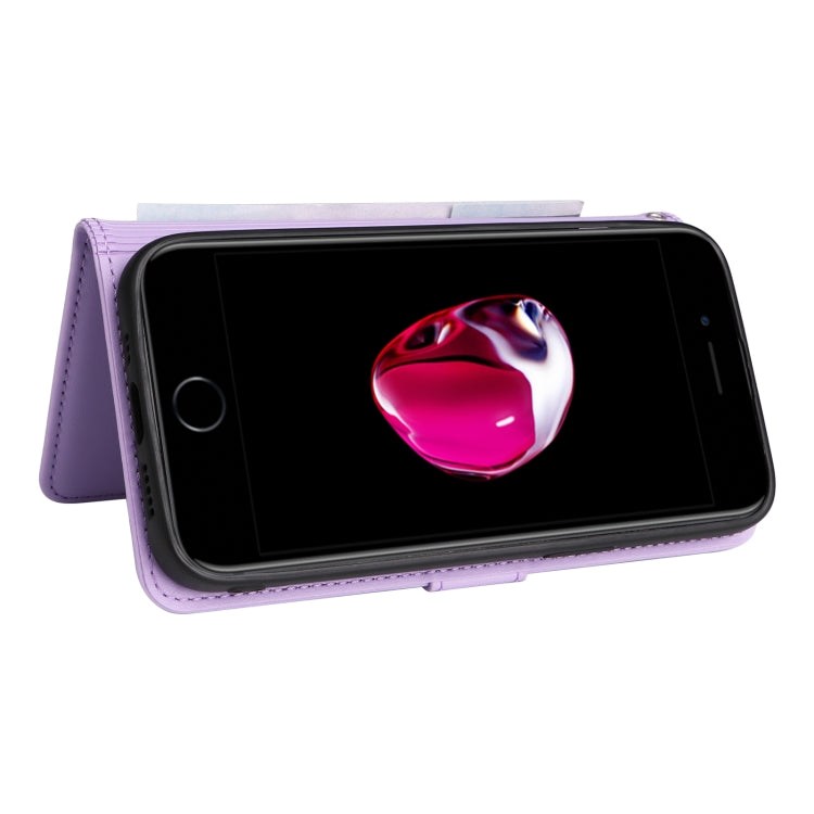 For iPhone 6 Plus / 7 Plus / 8 Plus BETOPNICE BN-005 2 in 1 Detachable Imitate Genuine Leather Phone Case(Light Purple) - HoMEdemic™ 