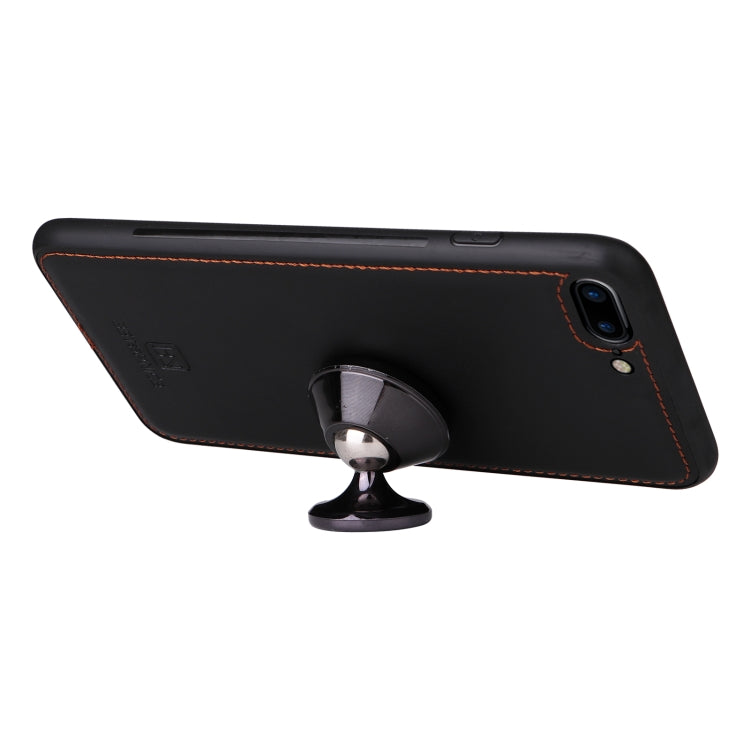 For iPhone 6 Plus / 7 Plus / 8 Plus BETOPNICE BN-005 2 in 1 Detachable Imitate Genuine Leather Phone Case(Black) - HoMEdemic™ 