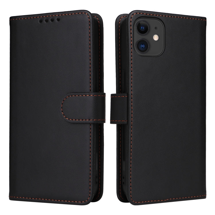 For iPhone 11 BETOPNICE BN-005 2 in 1 Detachable Imitate Genuine Leather Phone Case(Black) - HoMEdemic™ 