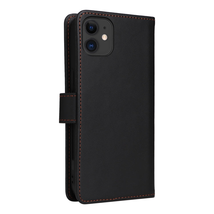 For iPhone 11 BETOPNICE BN-005 2 in 1 Detachable Imitate Genuine Leather Phone Case(Black) - HoMEdemic™ 