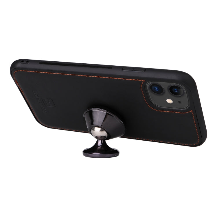 For iPhone 11 BETOPNICE BN-005 2 in 1 Detachable Imitate Genuine Leather Phone Case(Black) - HoMEdemic™ 