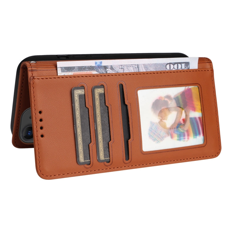 For iPhone 11 BETOPNICE BN-005 2 in 1 Detachable Imitate Genuine Leather Phone Case(Brown) - HoMEdemic™ 