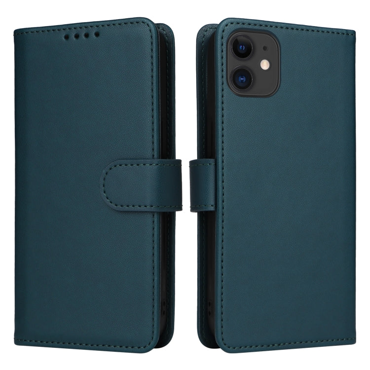 For iPhone 11 BETOPNICE BN-005 2 in 1 Detachable Imitate Genuine Leather Phone Case(Blue) - HoMEdemic™ 