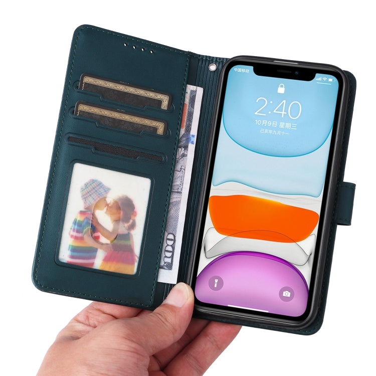 For iPhone 11 BETOPNICE BN-005 2 in 1 Detachable Imitate Genuine Leather Phone Case(Blue) - HoMEdemic™ 
