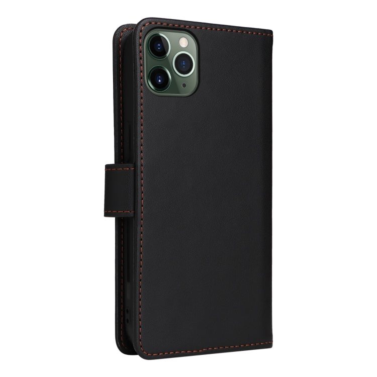 For iPhone 11 Pro Max BETOPNICE BN-005 2 in 1 Detachable Imitate Genuine Leather Phone Case(Black) - HoMEdemic™ 
