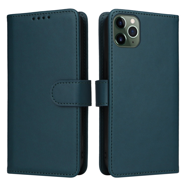 For iPhone 11 Pro Max BETOPNICE BN-005 2 in 1 Detachable Imitate Genuine Leather Phone Case(Blue) - HoMEdemic™ 