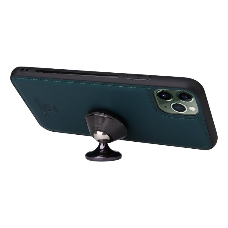 For iPhone 11 Pro Max BETOPNICE BN-005 2 in 1 Detachable Imitate Genuine Leather Phone Case(Blue) - HoMEdemic™ 