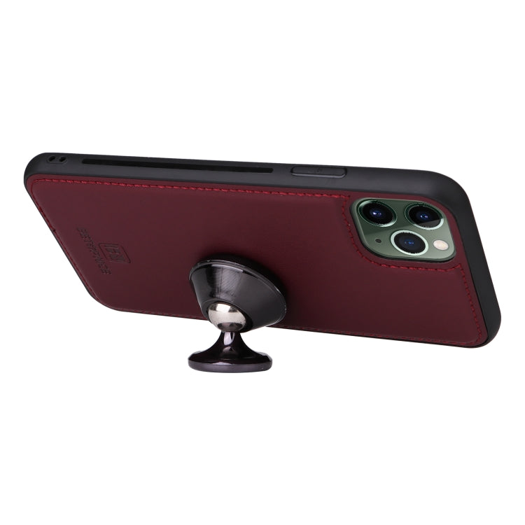 For iPhone 11 Pro Max BETOPNICE BN-005 2 in 1 Detachable Imitate Genuine Leather Phone Case(Wine Red) - HoMEdemic™ 