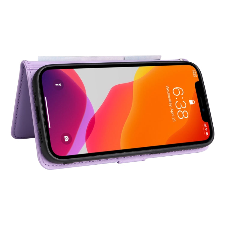 For iPhone 12 Pro / 12 BETOPNICE BN-005 2 in 1 Detachable Imitate Genuine Leather Phone Case(Light Purple) - HoMEdemic™ 
