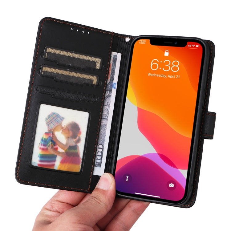 For iPhone 12 Pro / 12 BETOPNICE BN-005 2 in 1 Detachable Imitate Genuine Leather Phone Case(Black) - HoMEdemic™ 
