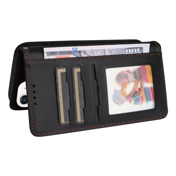 For iPhone 12 mini BETOPNICE BN-005 2 in 1 Detachable Imitate Genuine Leather Phone Case(Black) - HoMEdemic™ 
