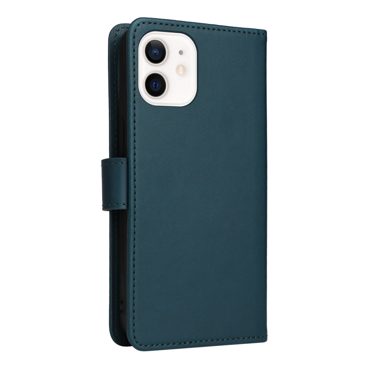 For iPhone 12 mini BETOPNICE BN-005 2 in 1 Detachable Imitate Genuine Leather Phone Case(Blue) - HoMEdemic™ 