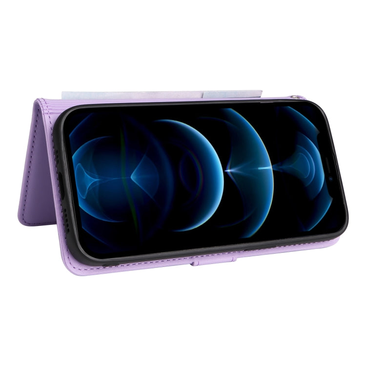 For iPhone 12 Pro Max BETOPNICE BN-005 2 in 1 Detachable Imitate Genuine Leather Phone Case(Light Purple) - HoMEdemic™ 