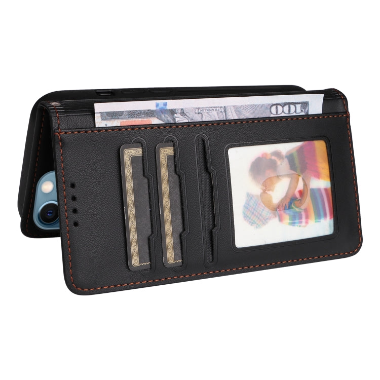 For iPhone 12 Pro Max BETOPNICE BN-005 2 in 1 Detachable Imitate Genuine Leather Phone Case(Black) - HoMEdemic™ 