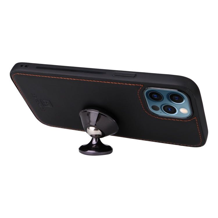 For iPhone 12 Pro Max BETOPNICE BN-005 2 in 1 Detachable Imitate Genuine Leather Phone Case(Black) - HoMEdemic™ 