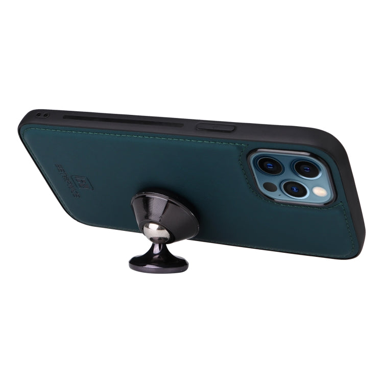 For iPhone 12 Pro Max BETOPNICE BN-005 2 in 1 Detachable Imitate Genuine Leather Phone Case(Blue) - HoMEdemic™ 