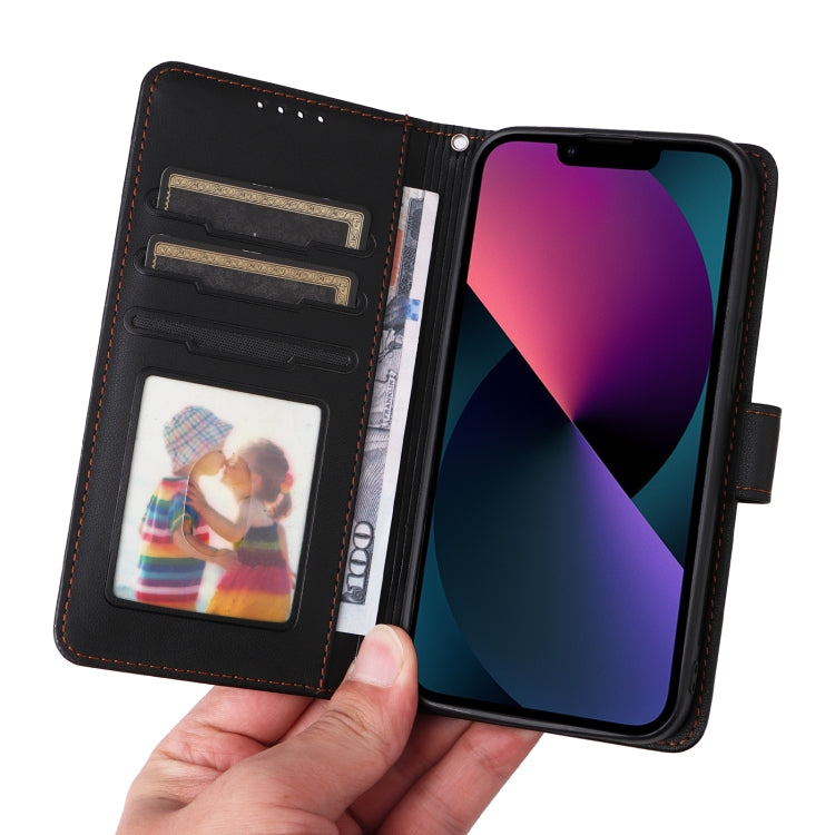 For iPhone 13 / 14 BETOPNICE BN-005 2 in 1 Detachable Imitate Genuine Leather Phone Case(Black) - HoMEdemic™ 