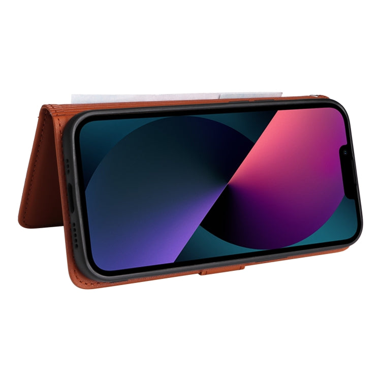 For iPhone 13 / 14 BETOPNICE BN-005 2 in 1 Detachable Imitate Genuine Leather Phone Case(Brown) - HoMEdemic™ 