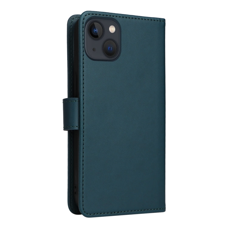 For iPhone 13 / 14 BETOPNICE BN-005 2 in 1 Detachable Imitate Genuine Leather Phone Case(Blue) - HoMEdemic™ 
