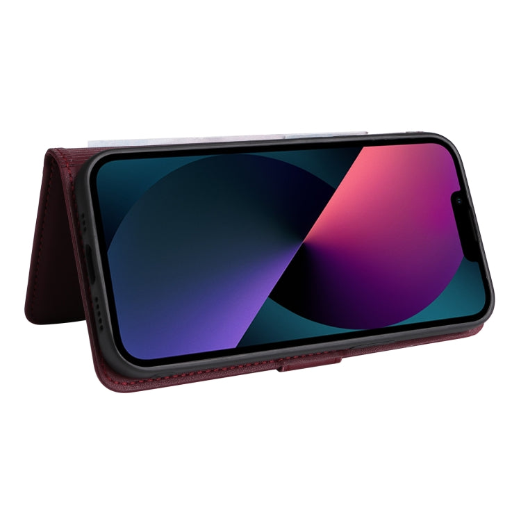 For iPhone 13 / 14 BETOPNICE BN-005 2 in 1 Detachable Imitate Genuine Leather Phone Case(Wine Red) - HoMEdemic™ 