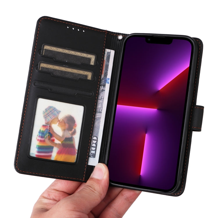 For iPhone 13 Pro BETOPNICE BN-005 2 in 1 Detachable Imitate Genuine Leather Phone Case(Black) - HoMEdemic™ 