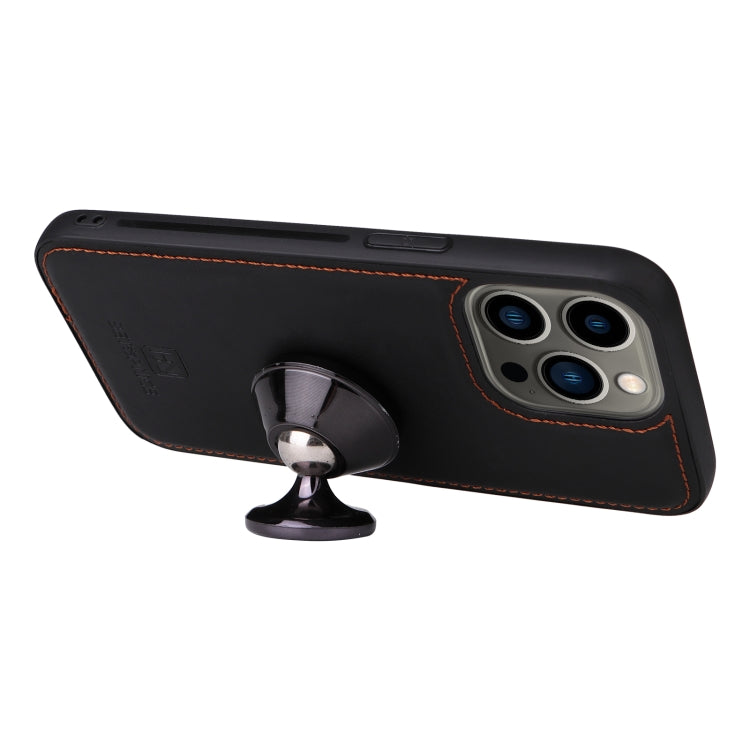 For iPhone 13 Pro BETOPNICE BN-005 2 in 1 Detachable Imitate Genuine Leather Phone Case(Black) - HoMEdemic™ 