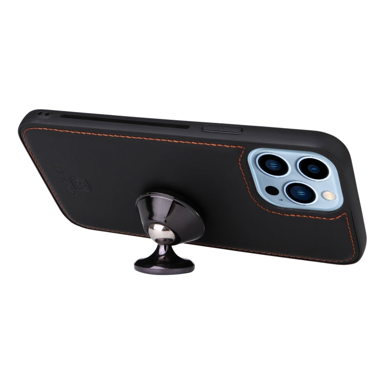 For iPhone 13 Pro Max BETOPNICE BN-005 2 in 1 Detachable Imitate Genuine Leather Phone Case(Black) - HoMEdemic™ 