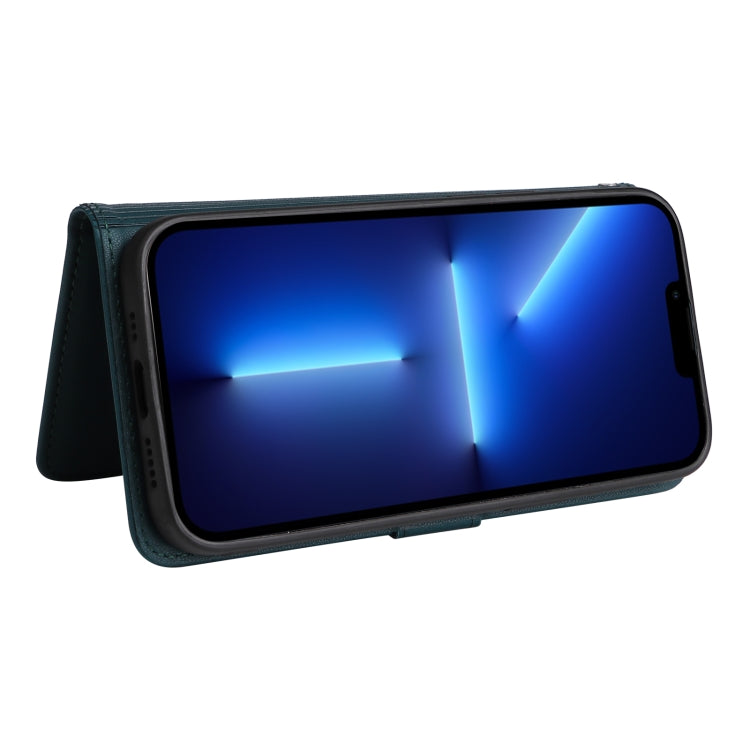 For iPhone 13 Pro Max BETOPNICE BN-005 2 in 1 Detachable Imitate Genuine Leather Phone Case(Blue) - HoMEdemic™ 