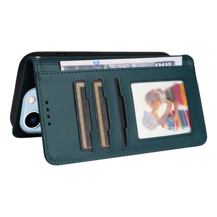 For iPhone 13 Pro Max BETOPNICE BN-005 2 in 1 Detachable Imitate Genuine Leather Phone Case(Blue) - HoMEdemic™ 