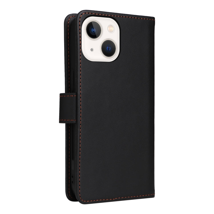 For iPhone 13 mini BETOPNICE BN-005 2 in 1 Detachable Imitate Genuine Leather Phone Case(Black) - HoMEdemic™ 
