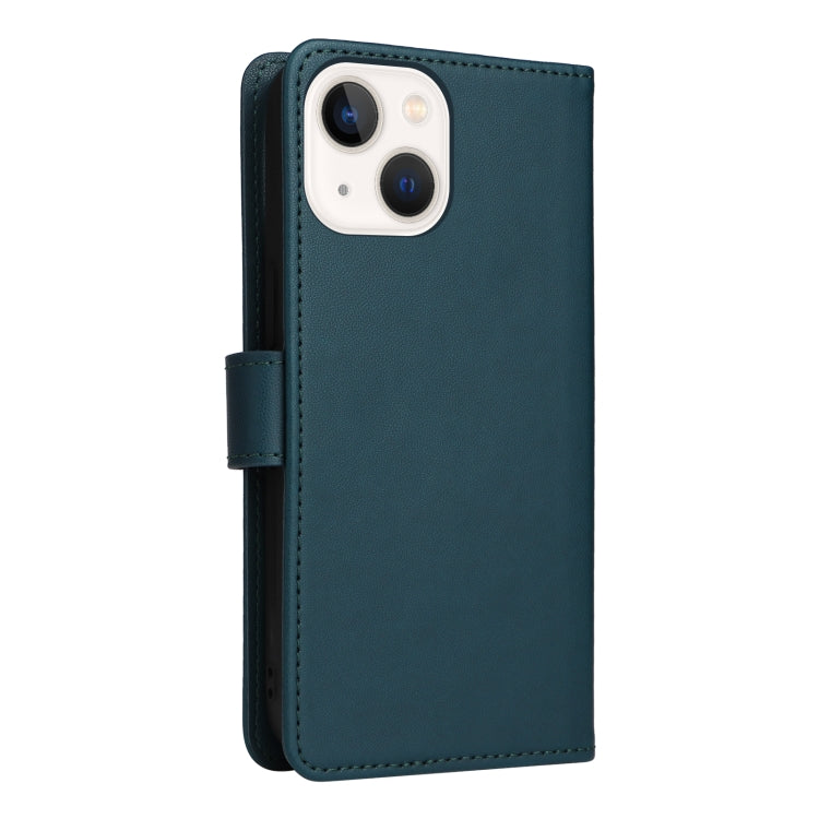 For iPhone 13 mini BETOPNICE BN-005 2 in 1 Detachable Imitate Genuine Leather Phone Case(Blue) - HoMEdemic™ 