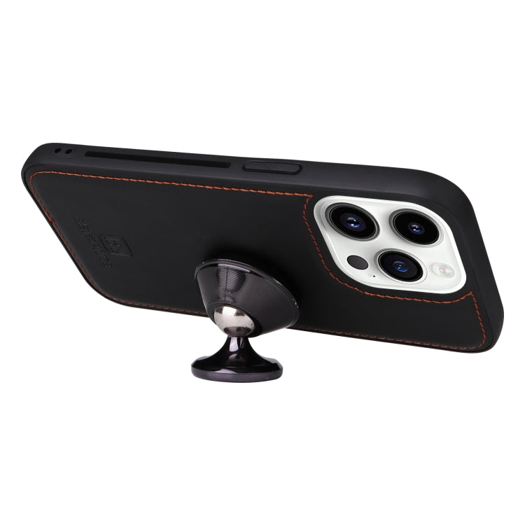 For iPhone 14 Pro BETOPNICE BN-005 2 in 1 Detachable Imitate Genuine Leather Phone Case(Black) - HoMEdemic™ 